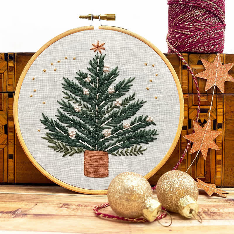 Rubbyoo Embroidery Kit - Christmas Embroidery Kit Beginner - image 9