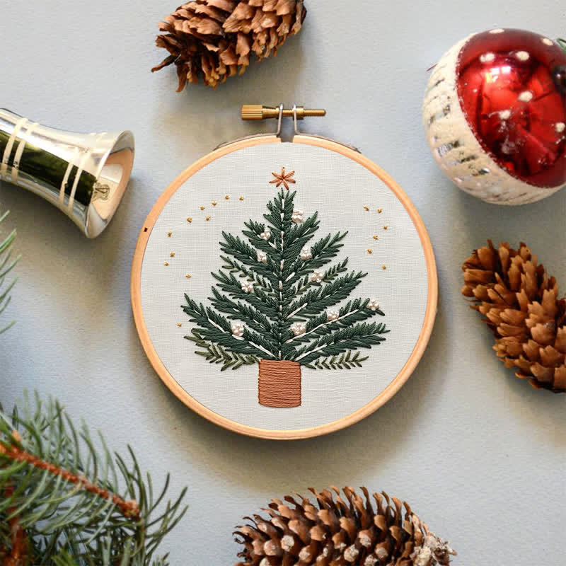 Rubbyoo Embroidery Kit - Christmas Embroidery Kit Beginner - image 4