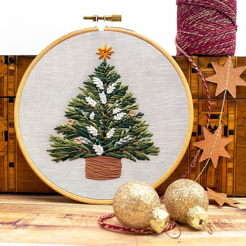 Rubbyoo Embroidery Kit - Christmas Tree Ornament - image 9