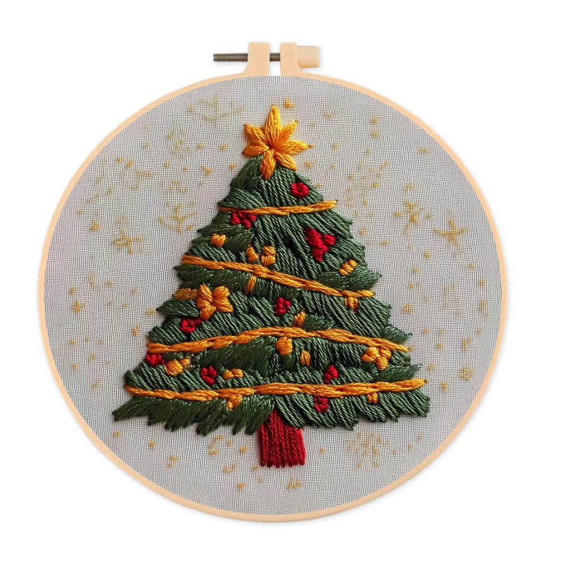 Rubbyoo Embroidery Kit - Amazing Christmas Tree Craft - image 1