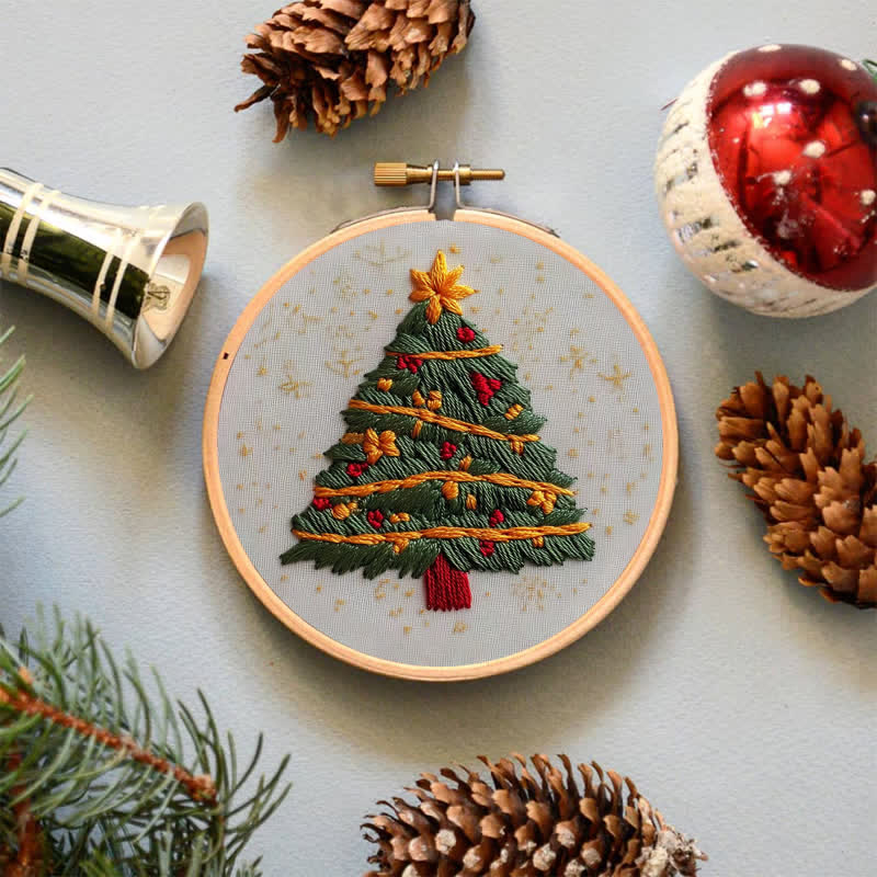 Rubbyoo Embroidery Kit - Amazing Christmas Tree Craft - image 2