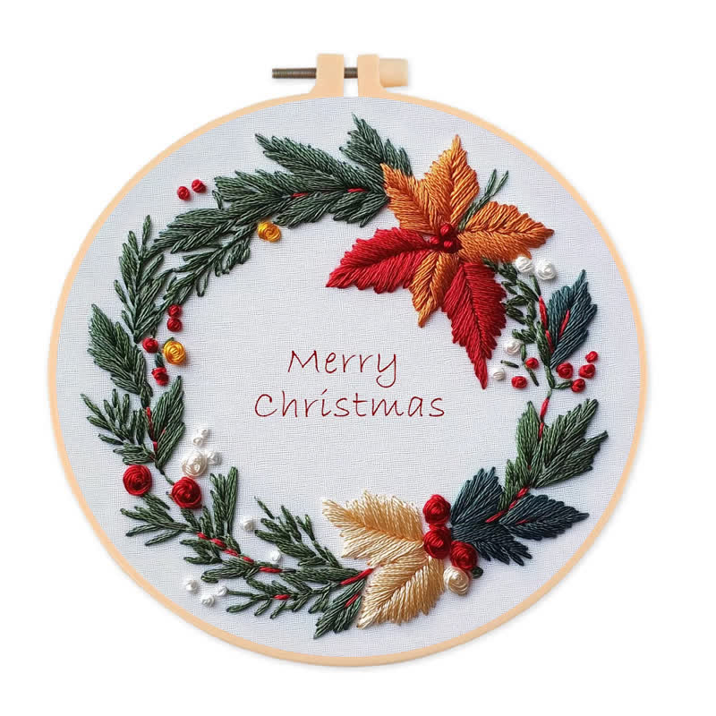 Rubbyoo Embroidery Kit - Christmas Garland - image 1