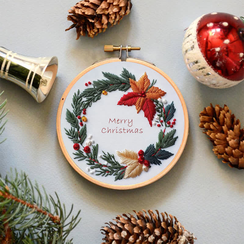 Rubbyoo Embroidery Kit - Christmas Garland - image 2