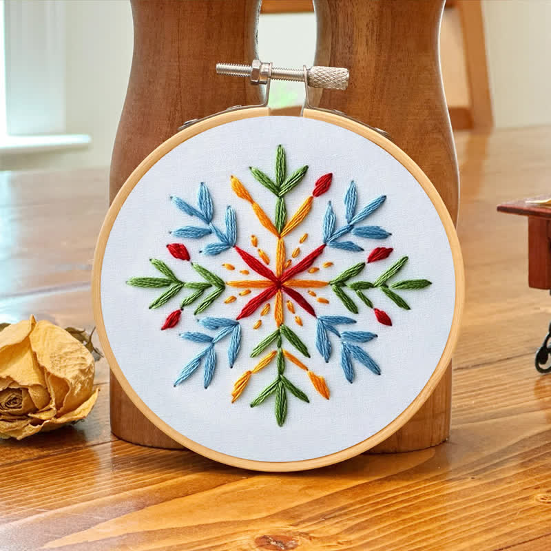 Rubbyoo Embroidery Kit - Festive Snowflake - image 7