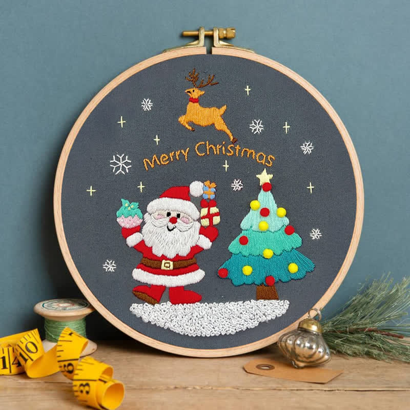 Rubbyoo Embroidery Kit - Household Pendant Christmas - image 2