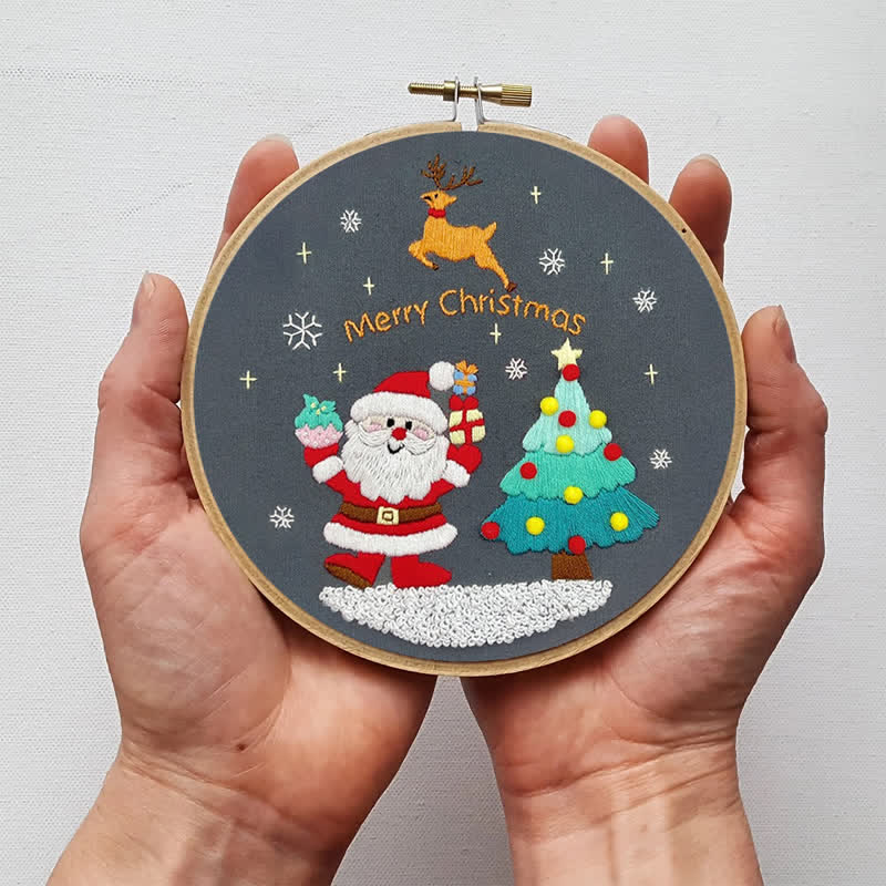 Rubbyoo Embroidery Kit - Household Pendant Christmas - image 7