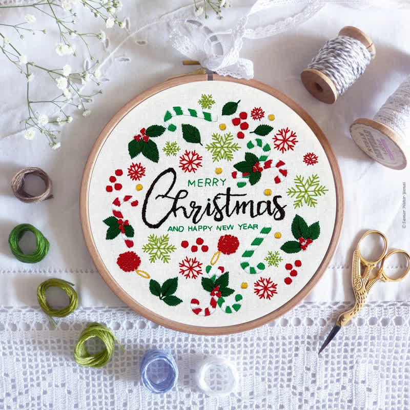 Rubbyoo Embroidery Kit - Merry Christmas - image 8