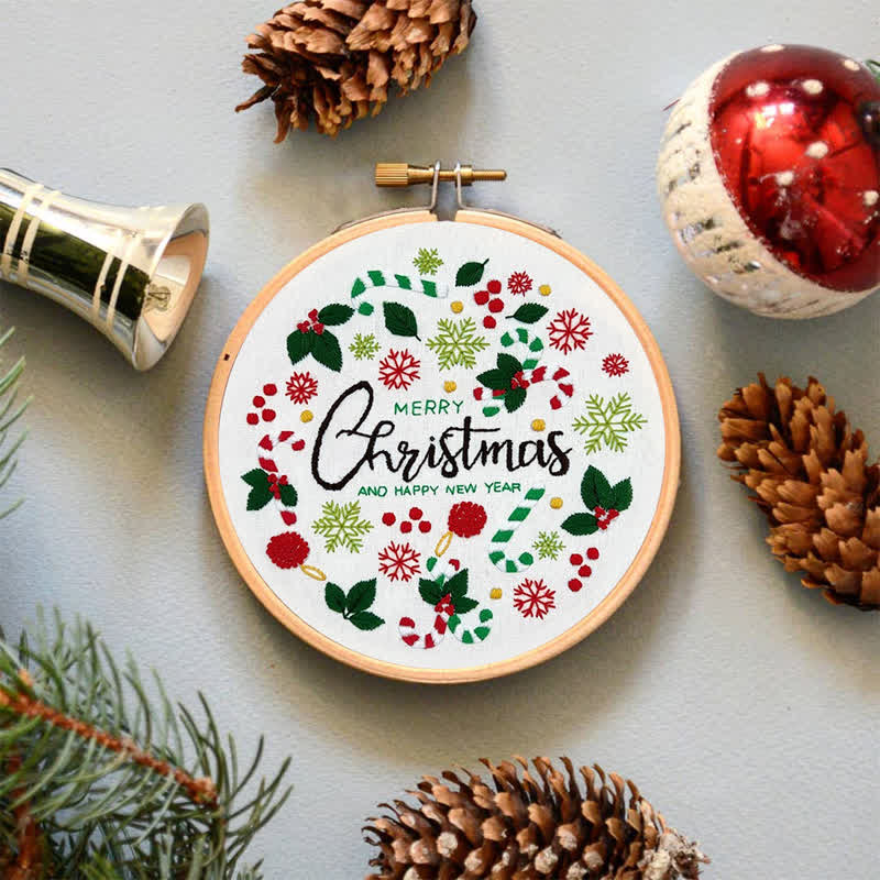 Rubbyoo Embroidery Kit - Merry Christmas - image 4
