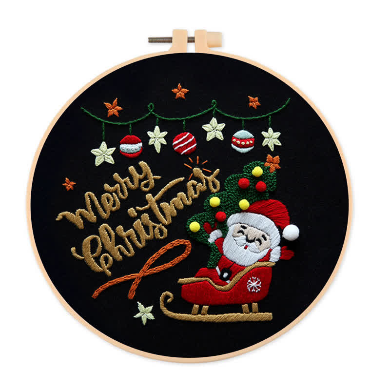 Rubbyoo Embroidery Kit - Santa Claus Is Coming  - image 1