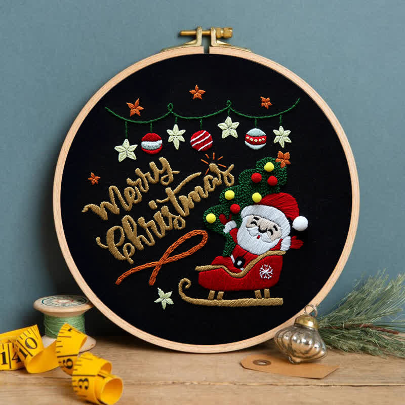 Rubbyoo Embroidery Kit - Santa Claus Is Coming  - image 2