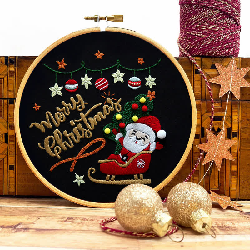 Rubbyoo Embroidery Kit - Santa Claus Is Coming  - image 9
