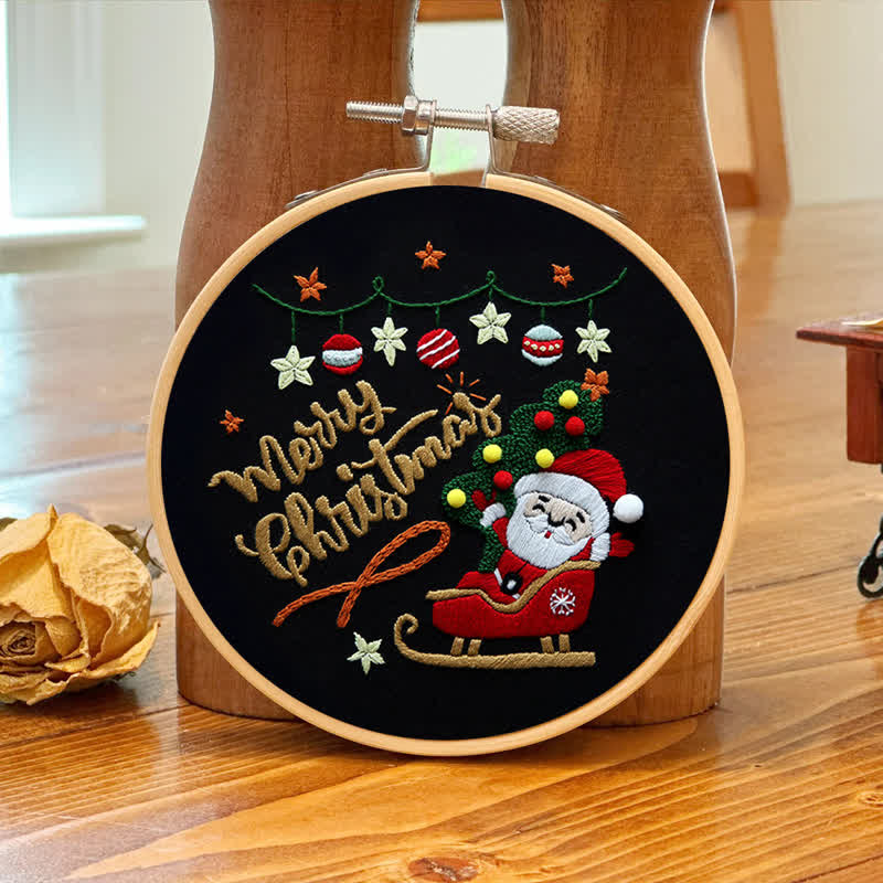 Rubbyoo Embroidery Kit - Santa Claus Is Coming  - image 8