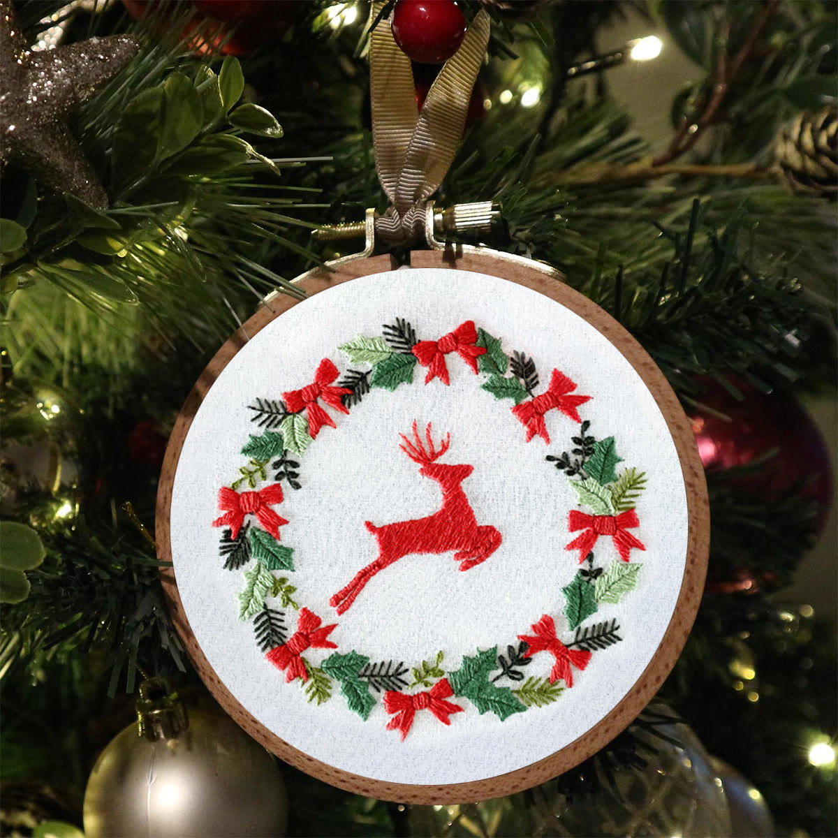Rubbyoo Embroidery Kit - Red Deer  - image 6