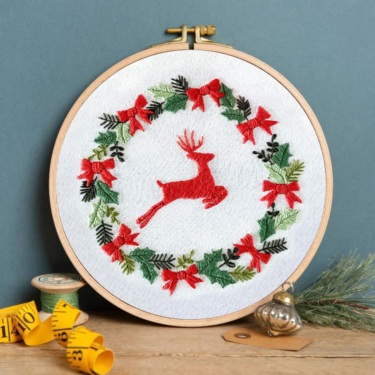 Rubbyoo Embroidery Kit - Red Deer  - image 3