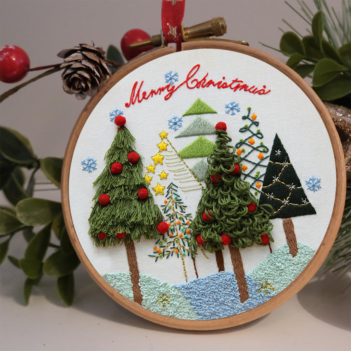 Rubbyoo Embroidery Kit-Christmas Tree  - image 2