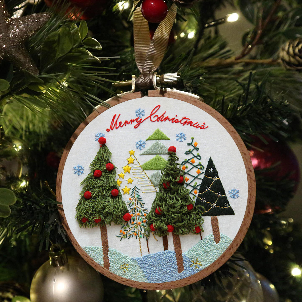 Rubbyoo Embroidery Kit-Christmas Tree  - image 5