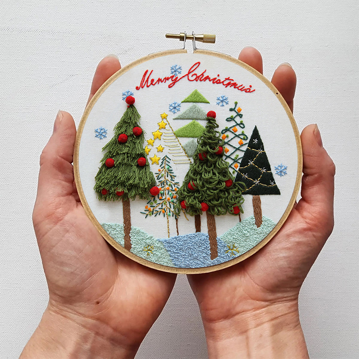 Rubbyoo Embroidery Kit-Christmas Tree  - image 6