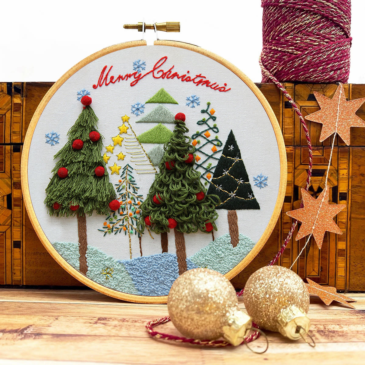 Rubbyoo Embroidery Kit-Christmas Tree  - image 9