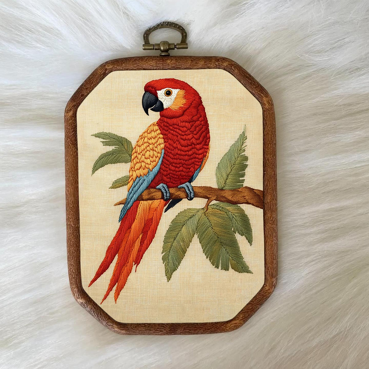 Rubbyoo Embroidery Kit- Red Bird Parrot - image 8