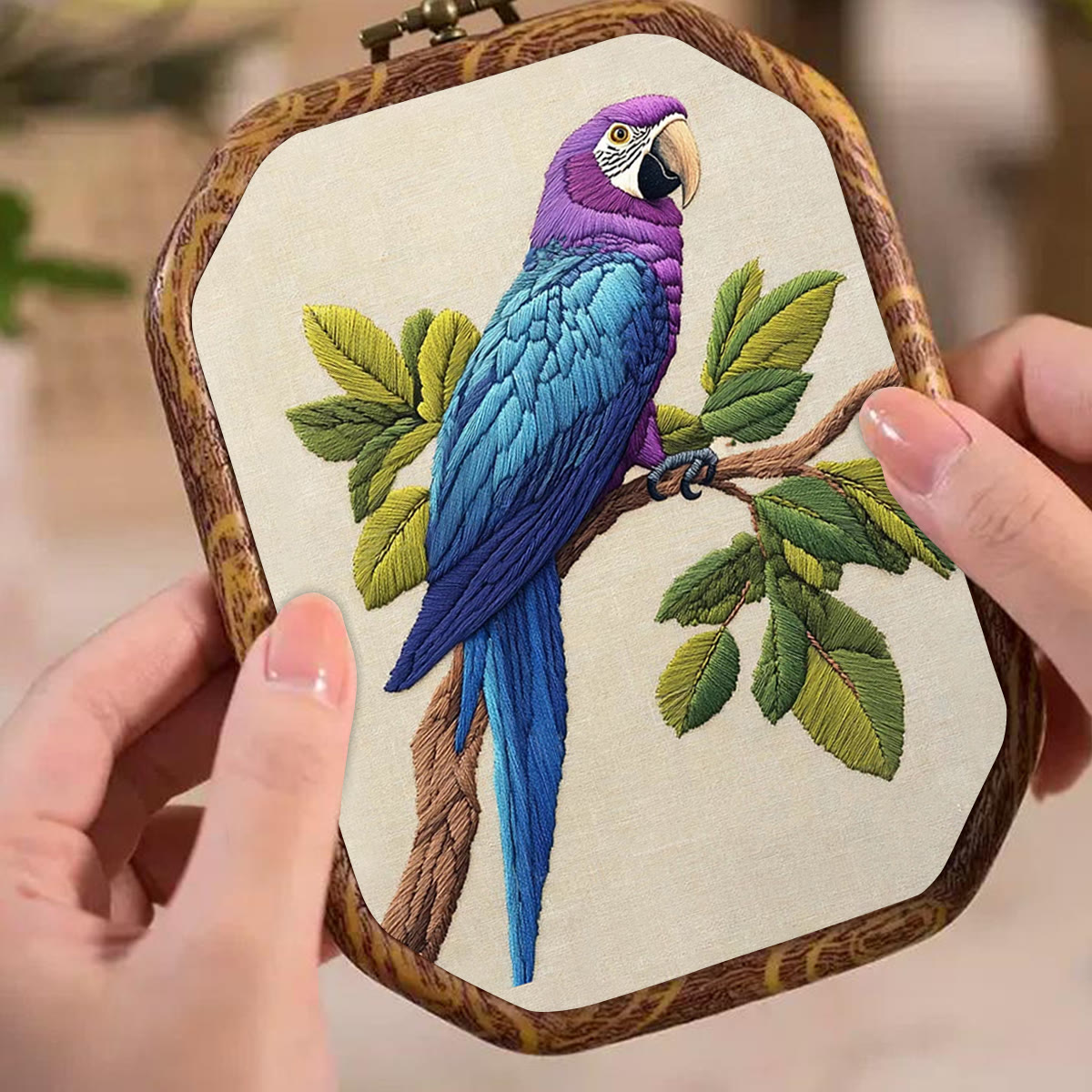 Rubbyoo Embroidery Kit- Blue Macaw 2 - image 5