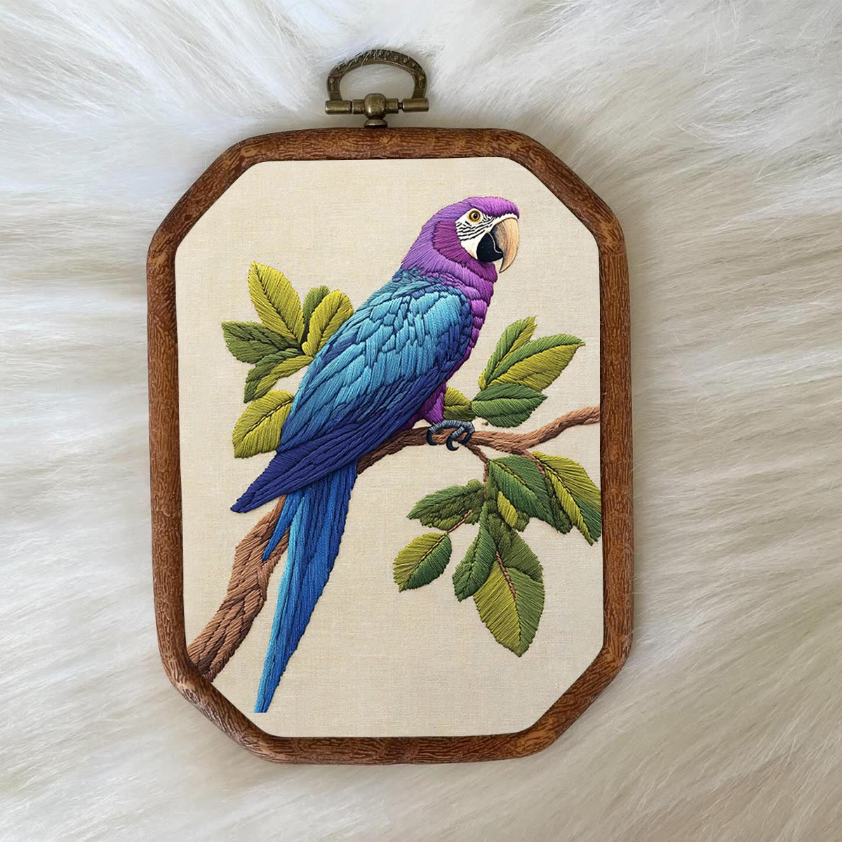 Rubbyoo Embroidery Kit- Blue Macaw 2 - image 8