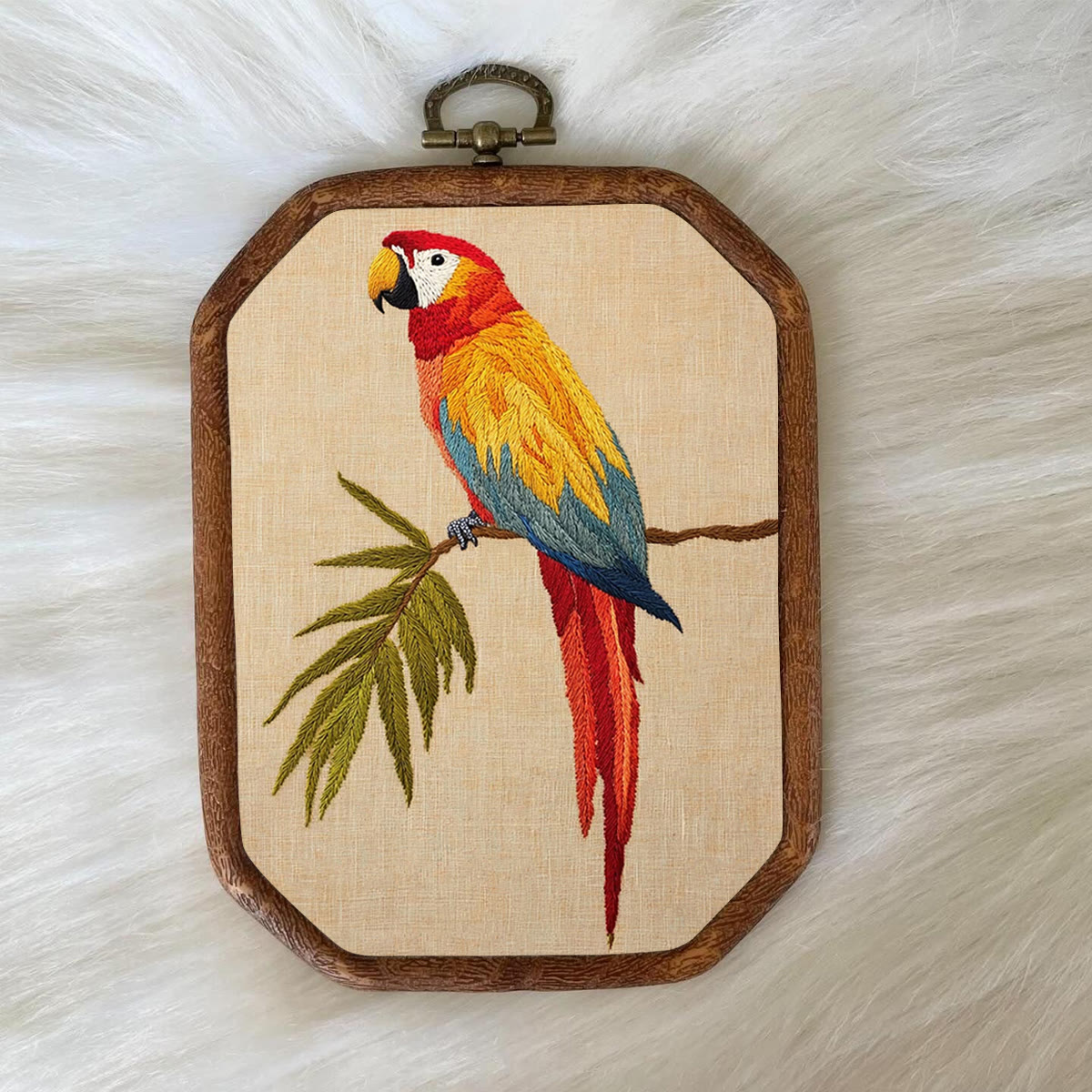 Rubbyoo Embroidery Kit- Red Macaw  - image 8
