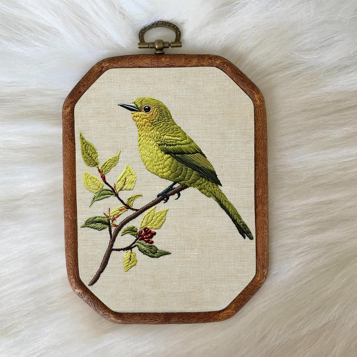 Rubbyoo Embroidery Kit- Greenfinch - image 7