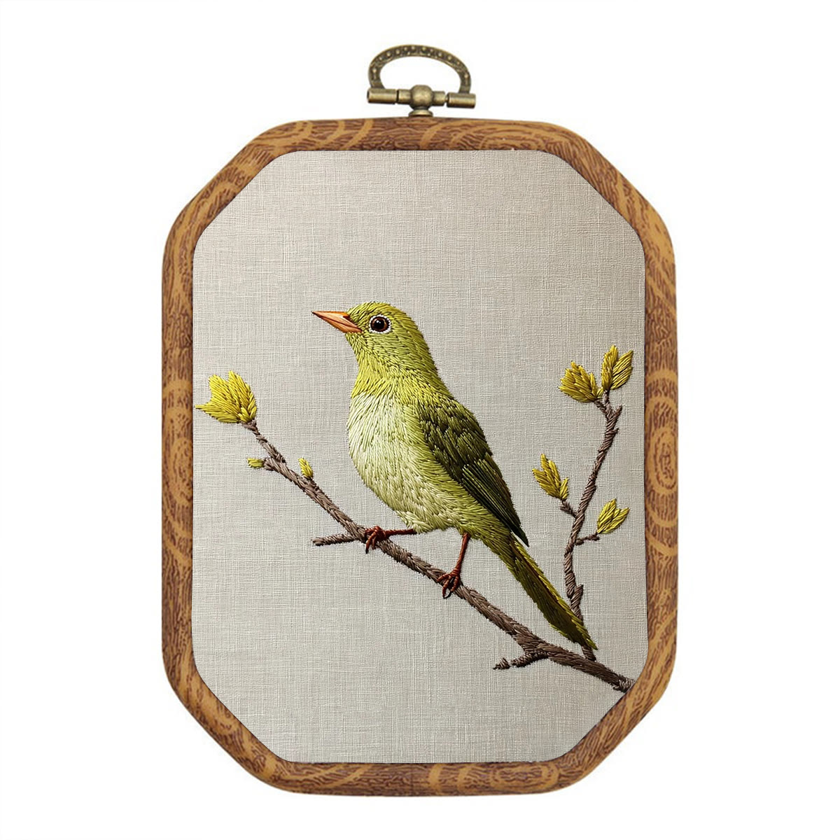 Rubbyoo Embroidery Kit- Greenfinch 2 - image 1