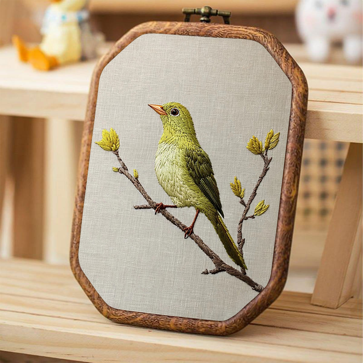 Rubbyoo Embroidery Kit- Greenfinch 2 - image 4