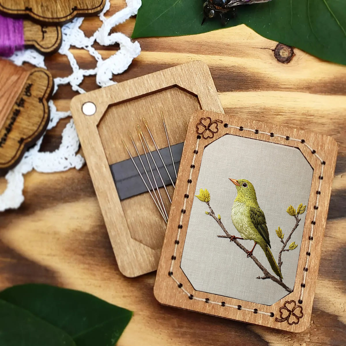 Rubbyoo Embroidery Kit- Greenfinch 2 - image 5