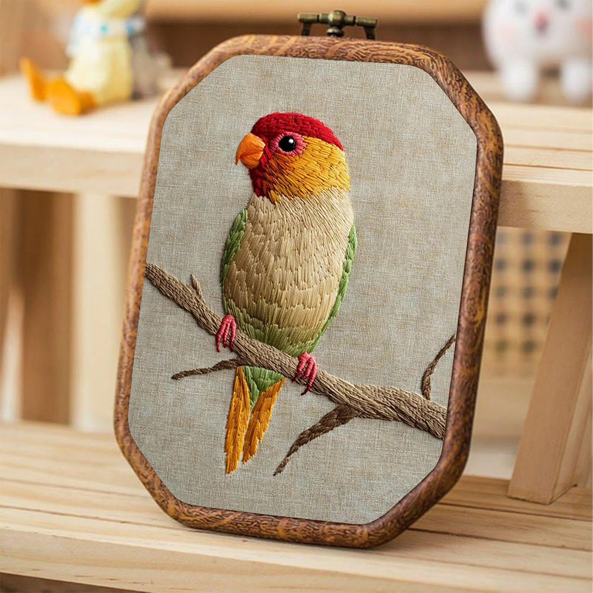 Rubbyoo Embroidery Kit-  Love Bird - image 4