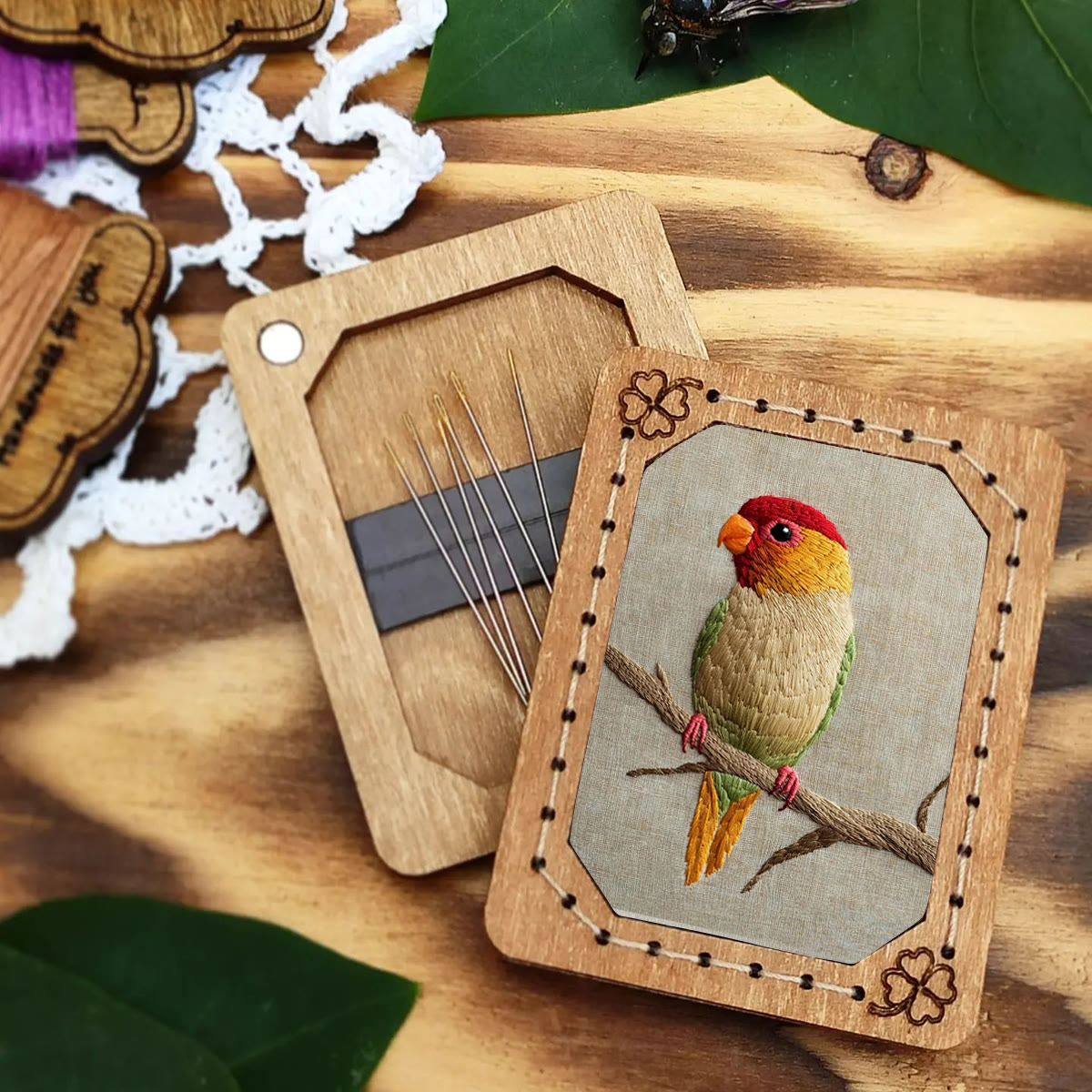 Rubbyoo Embroidery Kit-  Love Bird - image 5