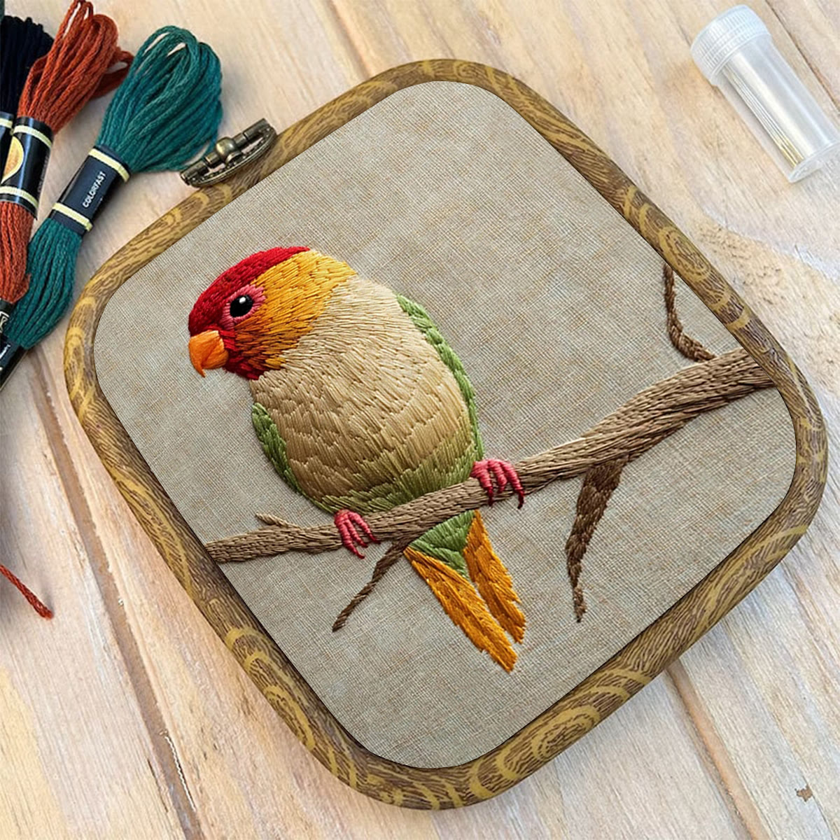 Rubbyoo Embroidery Kit-  Love Bird - image 10