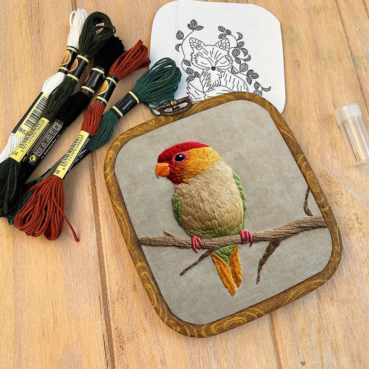 Rubbyoo Embroidery Kit-  Love Bird - image 9