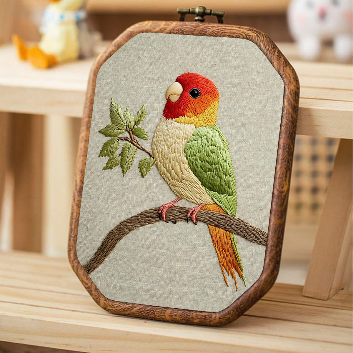 Rubbyoo Embroidery Kit- Small Cute Bird - image 4
