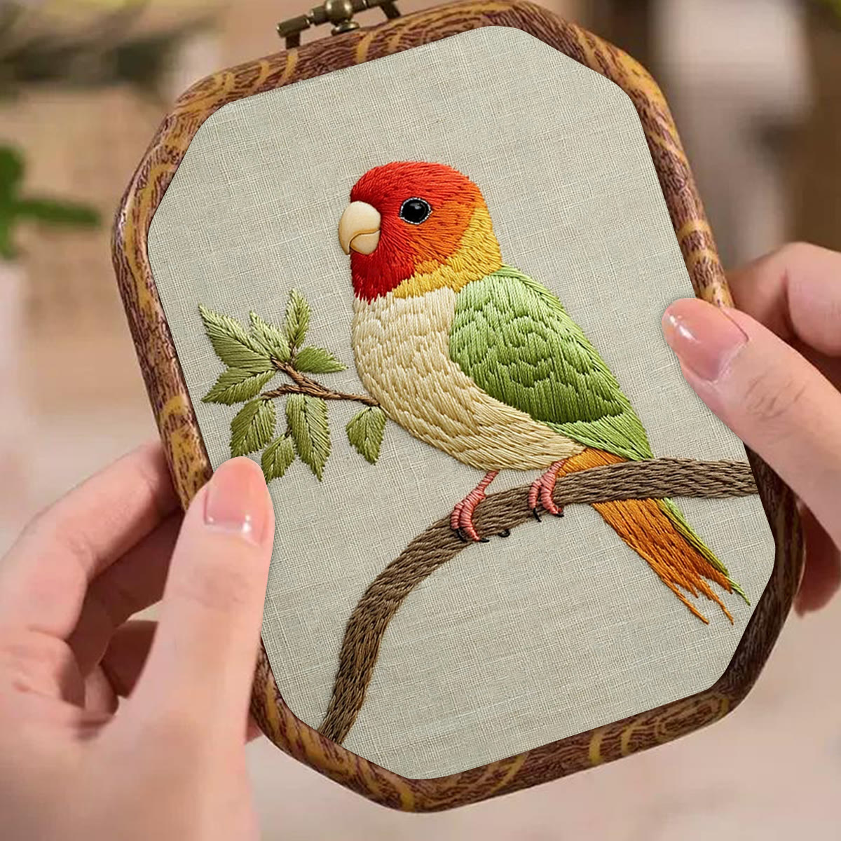 Rubbyoo Embroidery Kit- Small Cute Bird - image 6
