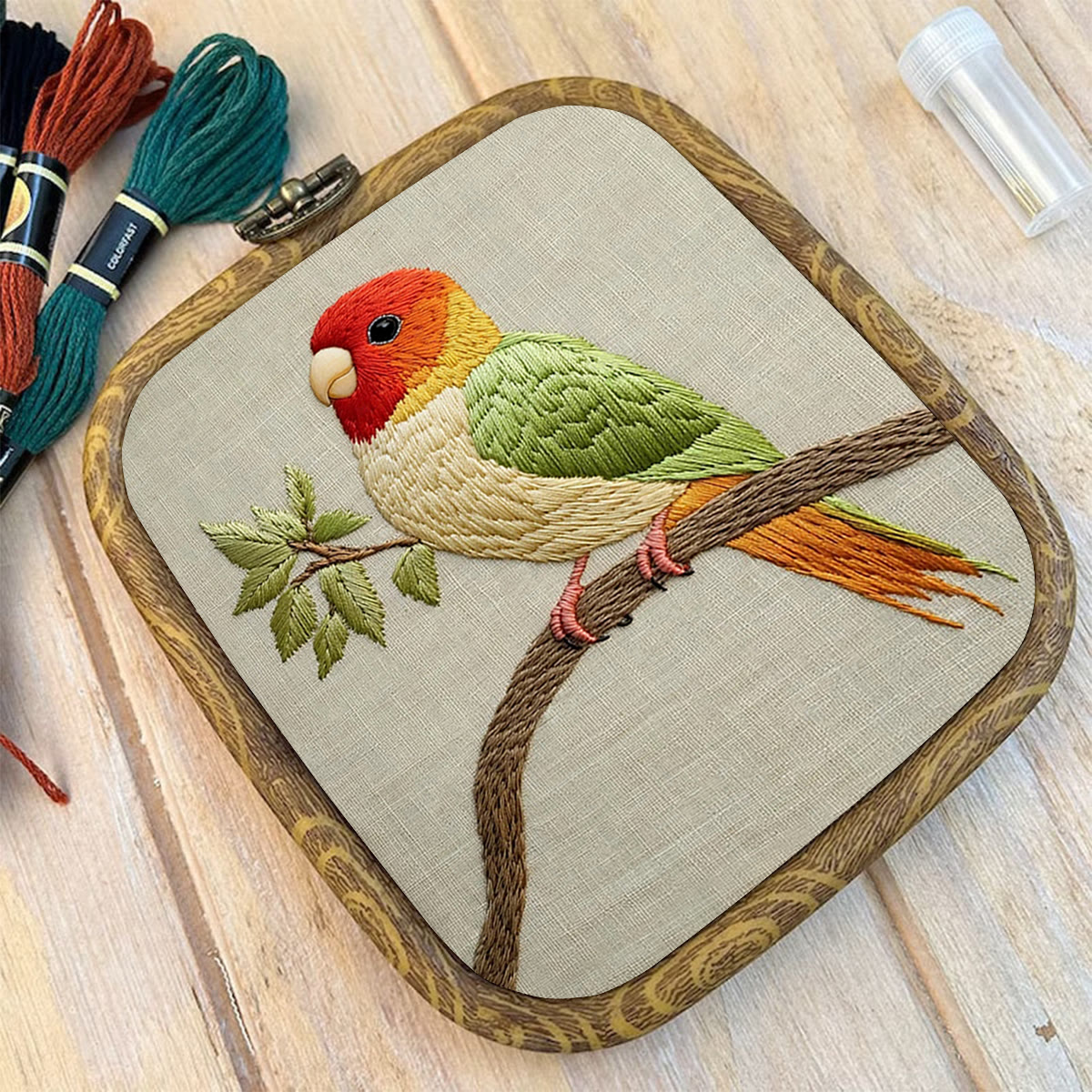 Rubbyoo Embroidery Kit- Small Cute Bird - image 10