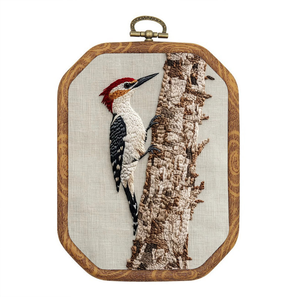 Rubbyoo Embroidery Kit- Woodpecker - image 1