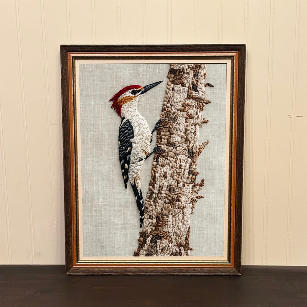 Rubbyoo Embroidery Kit- Woodpecker - image 2