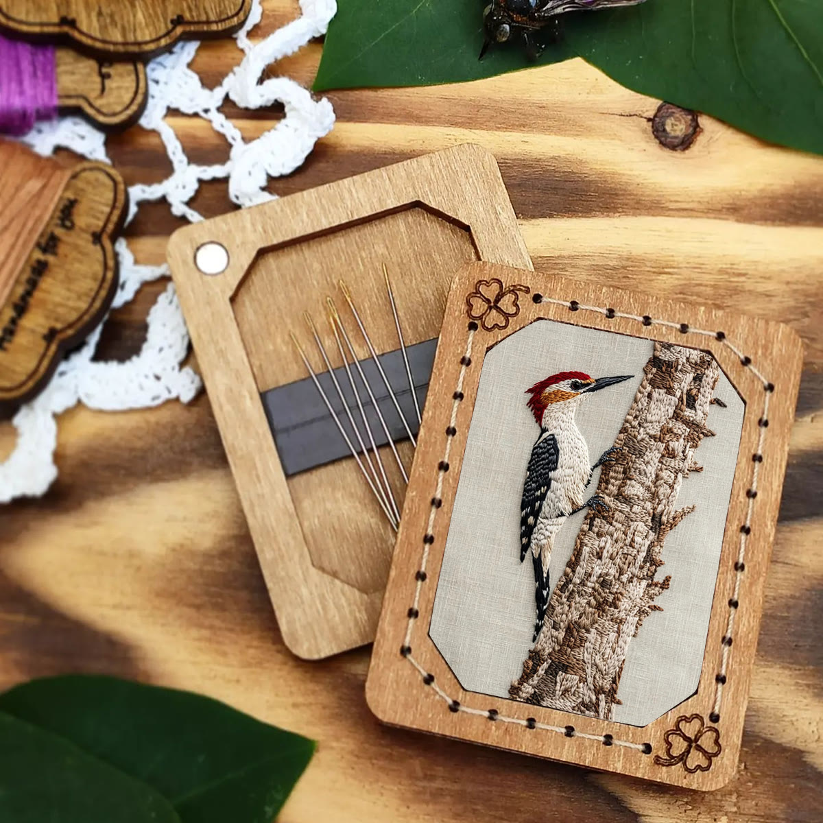 Rubbyoo Embroidery Kit- Woodpecker - image 6