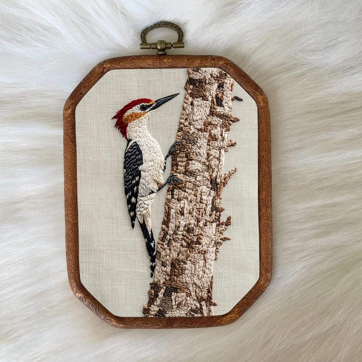 Rubbyoo Embroidery Kit- Woodpecker - image 8