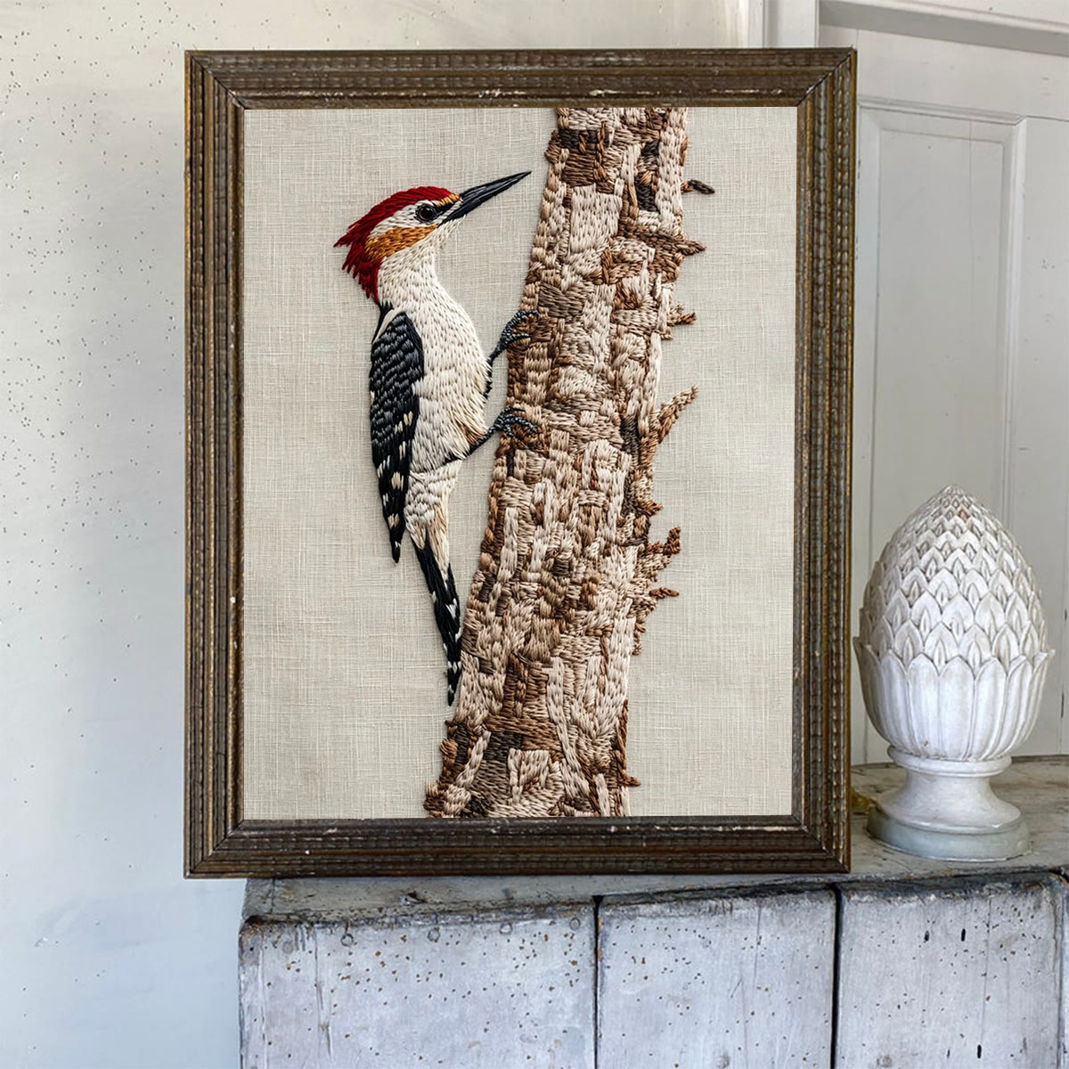 Rubbyoo Embroidery Kit- Woodpecker - image 7