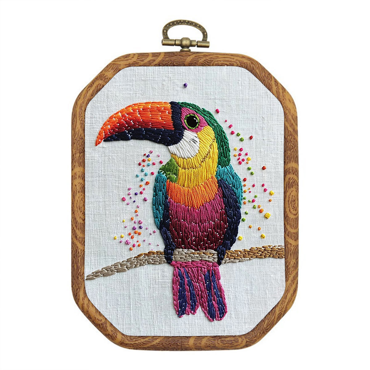 Rubbyoo Embroidery Kit- Toucan - image 1