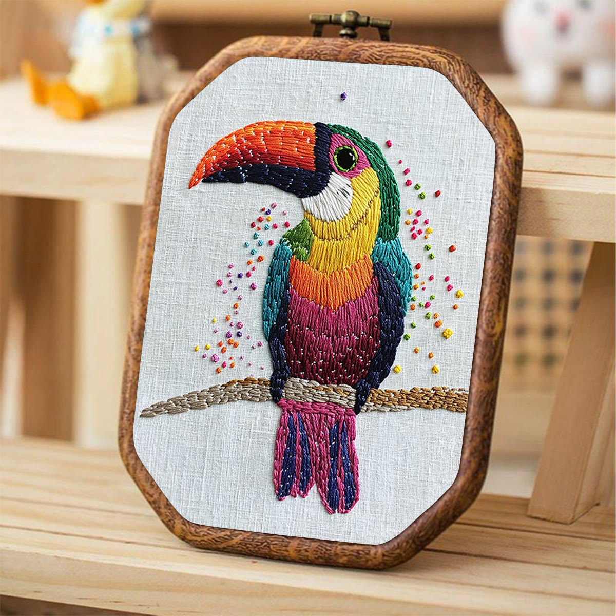 Rubbyoo Embroidery Kit- Toucan - image 4