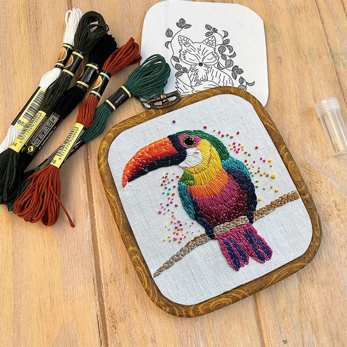 Rubbyoo Embroidery Kit- Toucan - image 9
