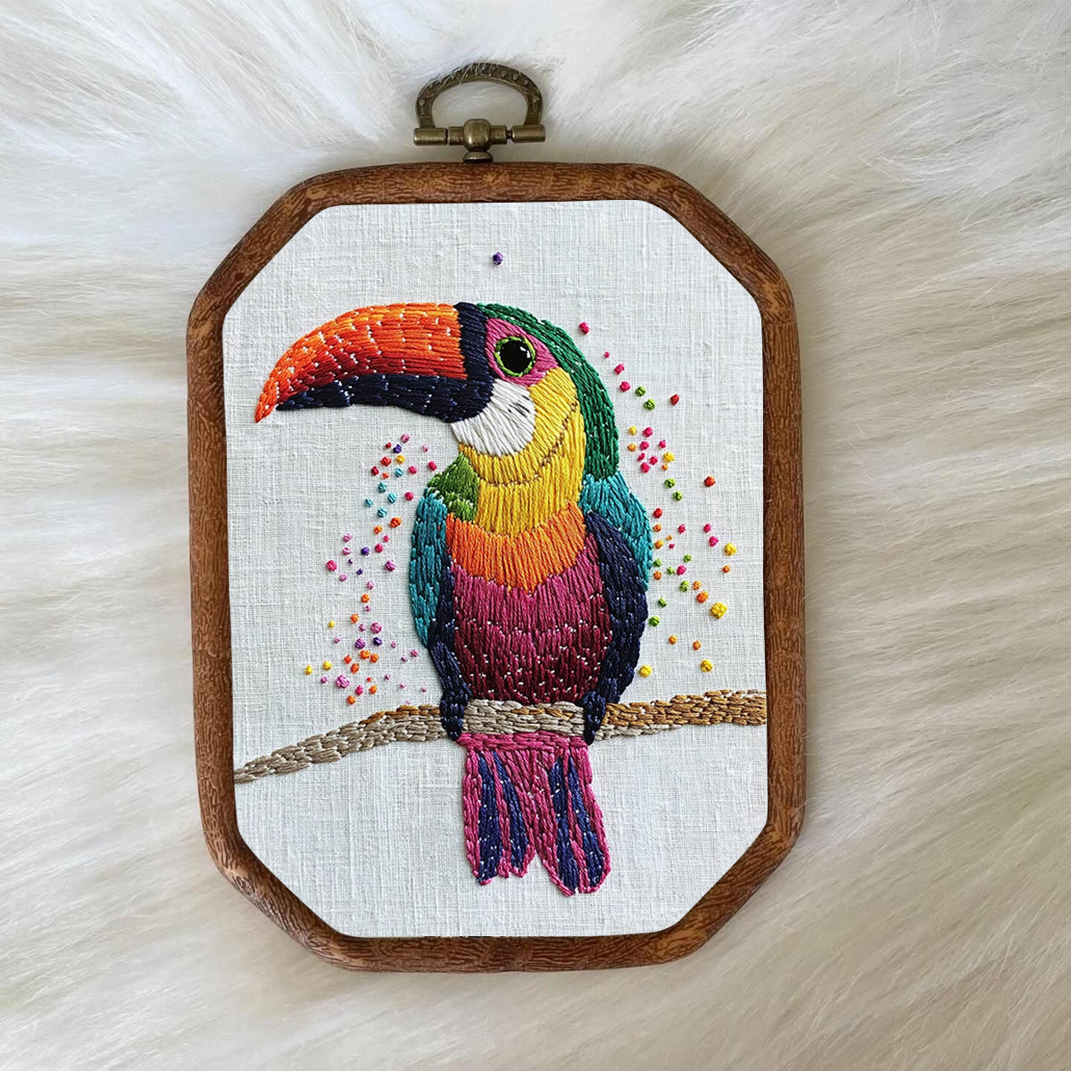 Rubbyoo Embroidery Kit- Toucan - image 8