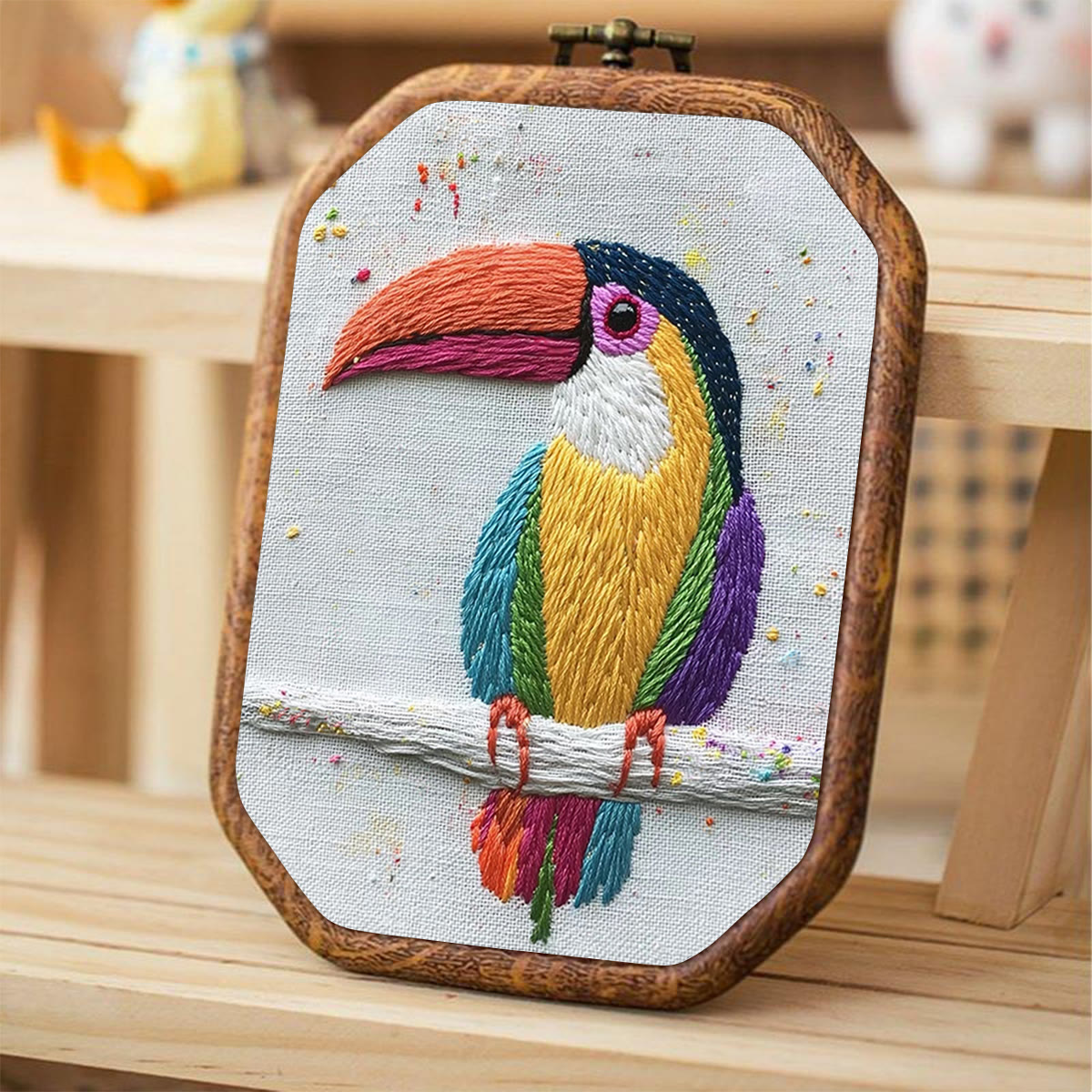 Rubbyoo Embroidery Kit- Toucan 2 - image 4