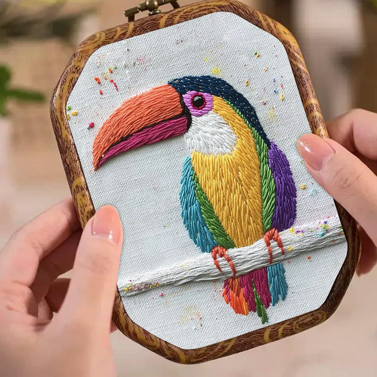Rubbyoo Embroidery Kit- Toucan 2 - image 6