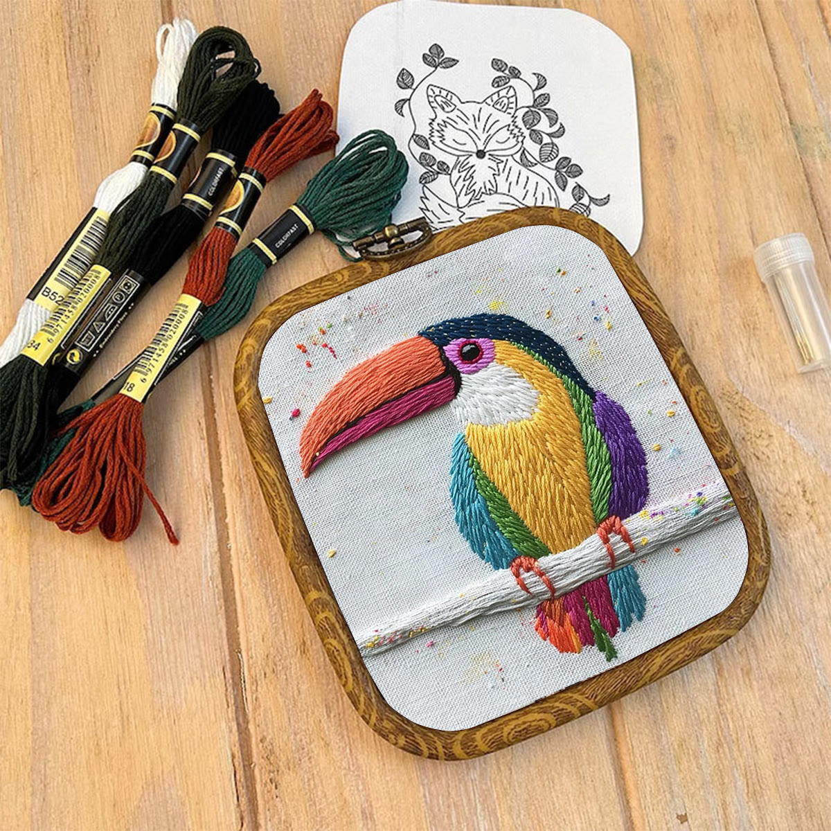 Rubbyoo Embroidery Kit- Toucan 2 - image 9