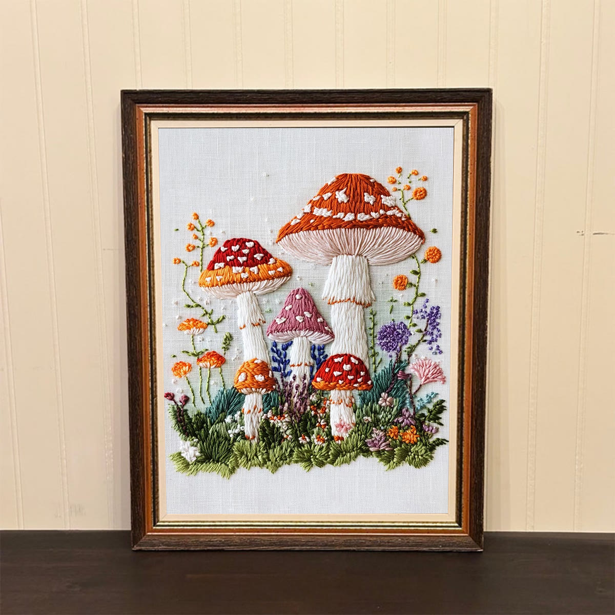 Rubbyoo Embroidery Kit- Mushroom Plant - image 3